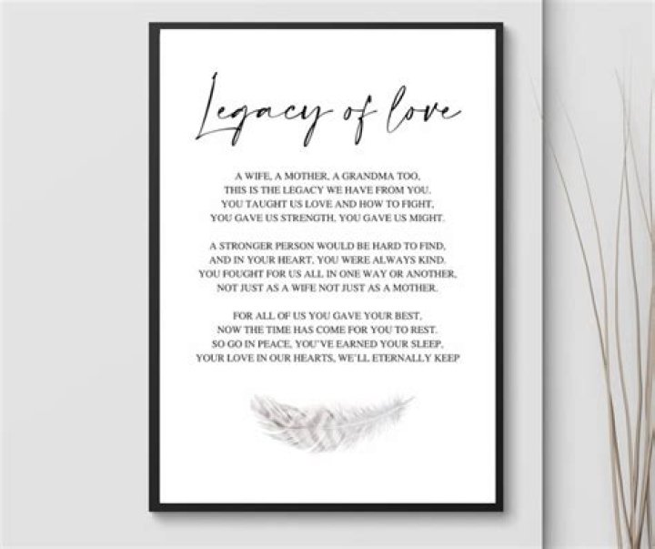 A Legacy Of Love, Support, And Inspiration
