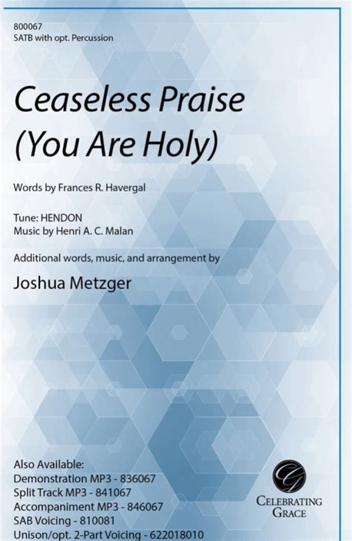 Ceaseless Praise (You Are Holy)