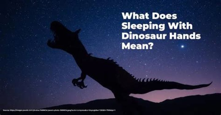 Exploring The Mystery Of Left Side Dinosaur Hands Sleeping