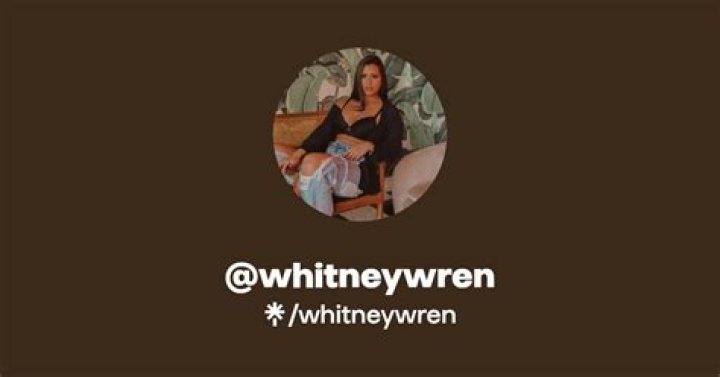 Unveiling The Truths Of Whitney Wren's Leaked Content: Exclusive Expos